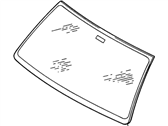 Mercury Mystique Windshield - F6RZ-5403100-AM Windshield