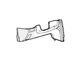 Mercury Steering Column Cover - 1F5Z-1204459-AAA Lower Trim Panel