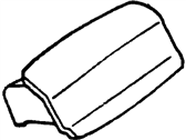 Ford Escort Airbag - F8CZ-63044A74-DAC Passenger Air Bag