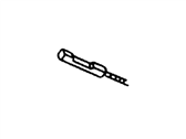 Mercury Grand Marquis Parking Brake Cable - 1W7Z-2A635-AA Rear Cable, Passenger Side