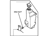 Ford Escort Windshield Washer Fluid Reservoir - F8CZ-17618-AA Washer Reservoir