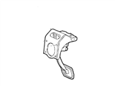Lincoln Town Car Brake Pedal - 1W1Z-2455-BB Adjuster