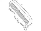 Mercury Timing Cover - E7PZ6019A Timing Cover, Front