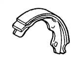 Ford Escort Brake Shoe Set - F7CZ-2200-BA Brake Shoes