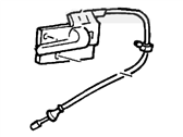 Ford Windstar Interior Door Handle - XF2Z-1626680-AA Handle, Inside, Passenger Side