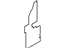 Ford 4L5Z-8311-AA Deflector - Air, Driver Side Ford 4L5Z-8311-AA Deflector - Air, Driver Side