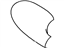 Ford 2M5Z-17D743-PTM Cover, Driver Side Ford 2M5Z-17D743-PTM Cover, Driver Side