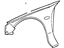 Ford 1S8Z-16006-AA Fender, Front Driver Side Ford 1S8Z-16006-AA Fender, Front Driver Side