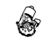 Ford BM5Z-17508-B Motor Assembly - Wiper, Passenger Side Ford BM5Z-17508-B Motor Assembly - Wiper, Passenger Side