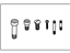 Ford 6L2Z-78600A58-B Kit - Seat Fasteners, Passenger Side Ford 6L2Z-78600A58-B Kit - Seat Fasteners, Passenger Side