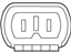 Ford 3U2Z-14S411-EEB Wire Assembly Ford 3U2Z-14S411-EEB Wire Assembly