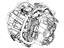 Ford BV6Z-7000-G Automatic Transmission Assembly
