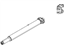 Ford BC3Z-4A376-B Shaft Assembly - Drive, Front