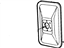 Ford 2C2Z-17682-AACCP Mirror Assembly - Rear View Outer, Passenger Side