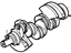 Ford F7TZ-6303-AC Crankshaft Assembly Ford F7TZ-6303-AC Crankshaft Assembly