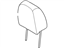 Ford CT4Z-74610A62-AB Headrest Cover Ford CT4Z-74610A62-AB Headrest Cover