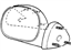Ford F2TZ-17K707-B Mirror Glass, Rear Outer Driver Side
