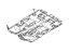 Ford CT4Z-7813000-AA Carpet - Floor Ford CT4Z-7813000-AA Carpet - Floor
