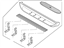 Ford 1C3Z-2532238-AA Step Bar Assembly Cover Ford 1C3Z-2532238-AA Step Bar Assembly Cover