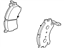 Ford 4L8Z-2001-AA Kit - Caliper Brake Pad Ford 4L8Z-2001-AA Kit - Caliper Brake Pad