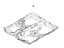 Ford AE5Z-5413000-AB Carpet - Floor Ford AE5Z-5413000-AB Carpet - Floor