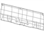 Ford 4C3Z-28613A38-AA Frame - Rear Seat Back Retaining Ford 4C3Z-28613A38-AA Frame - Rear Seat Back Retaining