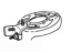 Ford 2F3Z3B154AB Reinforcement Plate, Passenger Side