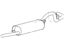 Ford 4L3Z-5230-AB Muffler And Pipe Assembly - Rear Ford 4L3Z-5230-AB Muffler And Pipe Assembly - Rear