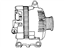 Ford F7PZ-10346-JARM Alternator Assembly Ford F7PZ-10346-JARM Alternator Assembly