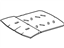 Ford DL3Z-25632A22-A Pad - Seat Cushion Ford DL3Z-25632A22-A Pad - Seat Cushion
