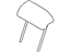 Ford 9S4Z-54610A60-B Pad - Headrest, Passenger Side Ford 9S4Z-54610A60-B Pad - Headrest, Passenger Side