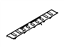 Ford 7C3Z-2513208-AA Plate - Door Scuff, Passenger Side Ford 7C3Z-2513208-AA Plate - Door Scuff, Passenger Side