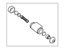 Ford 1S2Z-2V261-AA Wheel Cylinder, Rear Passenger Side Ford 1S2Z-2V261-AA Wheel Cylinder, Rear Passenger Side