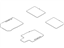 Ford 6E5Z-5413300-A Kit - Floor Contour Mat Ford 6E5Z-5413300-A Kit - Floor Contour Mat