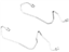 Ford DG9Z-2C360-B Tube Assembly - Brake Ford DG9Z-2C360-B Tube Assembly - Brake
