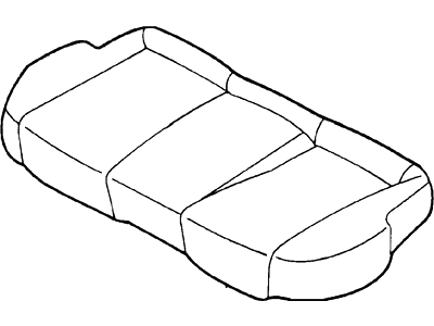 Ford Escort Seat Cover - F8CZ6363804BAA