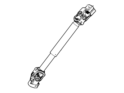 Ford BE8Z-3A525-A Shaft - Intermediate
