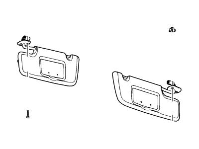 Ford AR3Z-7604104-GA Visor Assy - Sun