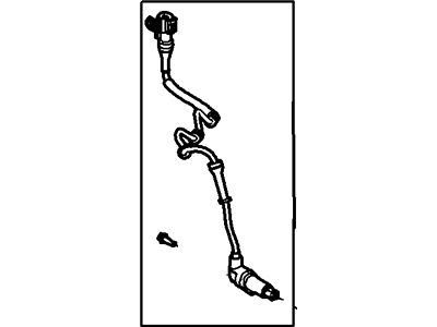 Ford 6C2Z-2C204-AA ABS Sensor, Passenger Side