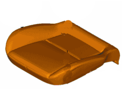 Ford DT1Z-17632A22-B Pad - Seat Cushion