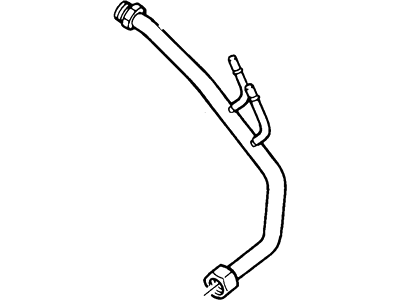 Ford XF2Z-9D477-BA EGR Tube