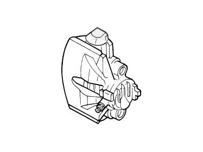 Mercury Mystique Brake Caliper - F8RZ-2B121-EA