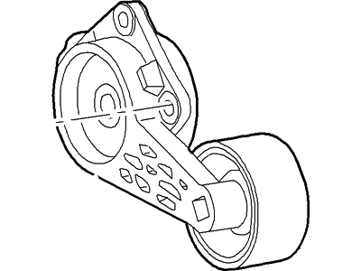 Lincoln 1L2Z-6B209-AA Tensioner