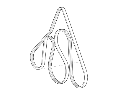 Ford E-350 Econoline Club Wagon Drive Belt - 1C2Z-8620-CA