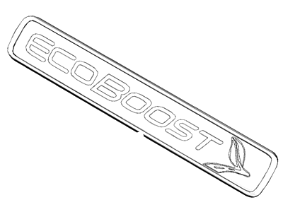 Ford DS7Z-9942528-E Name Plate