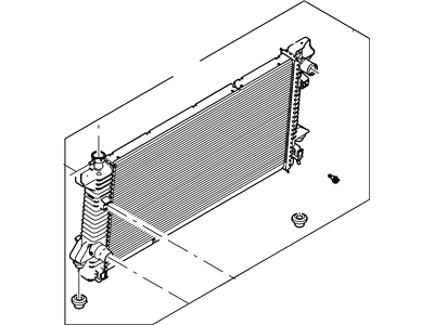Ford 9L3Z-8005-B Radiator Assy