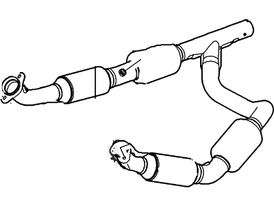 Ford E-250 Catalytic Converter - 8C2Z-5F250-A