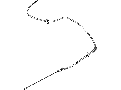 2004 Ford F-150 Heritage Parking Brake Cable - 8L3Z-2A635-MA