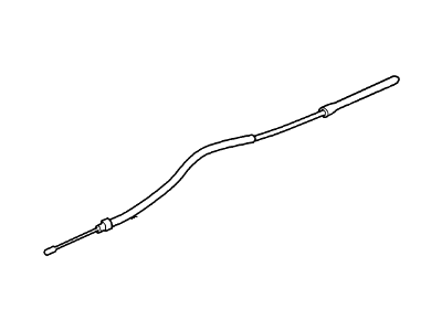 2004 Ford F-150 Heritage Parking Brake Cable - 8L3Z-2A635-AA