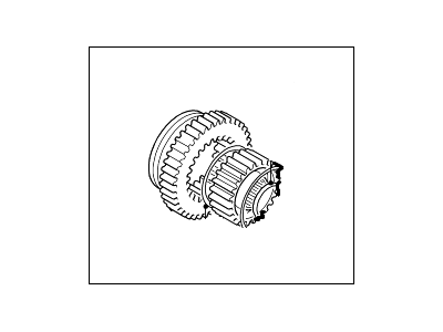Ford YS4Z-7124-BB Synchronizer Assembly - 1St And 2Nd Spd